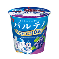 ギリシャヨーグルト パルテノ ブルーベリーソース入