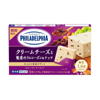 フィラデルフィア デザート6P クリームチーズと魅惑のラムレーズ&ナッツ