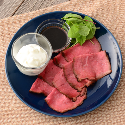 ローストビーフ～パルテノ脂肪ゼロ添え～