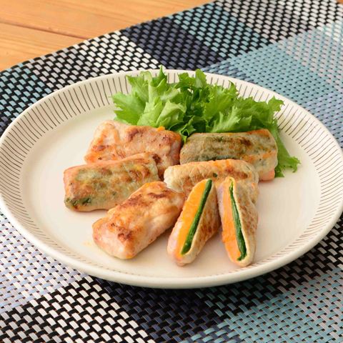 旨辛チーズの豚肉巻き