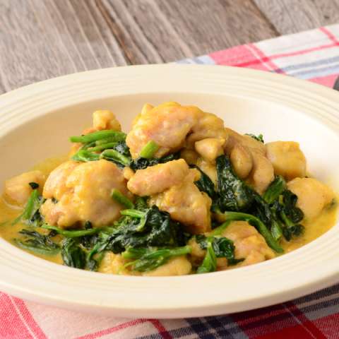 カレークリームチキン