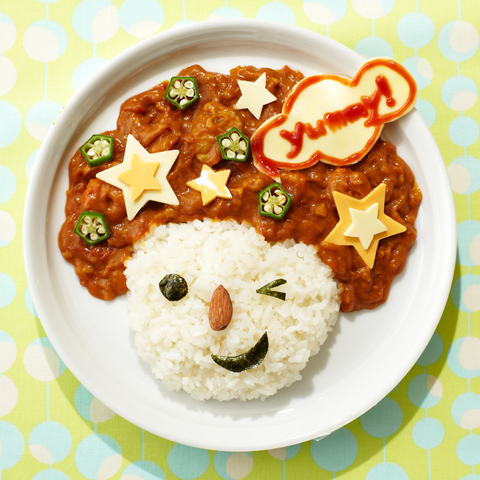 トマトシーフードのデコ★カレー