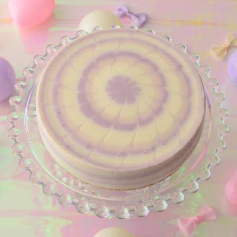 ゆめかわレアチーズケーキ　