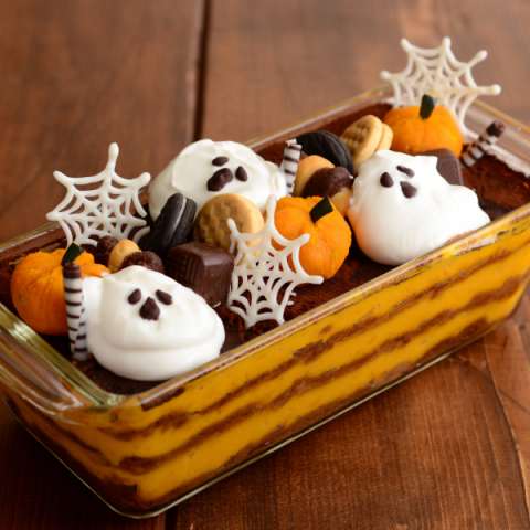 パルテノおばけのかぼちゃティラミス