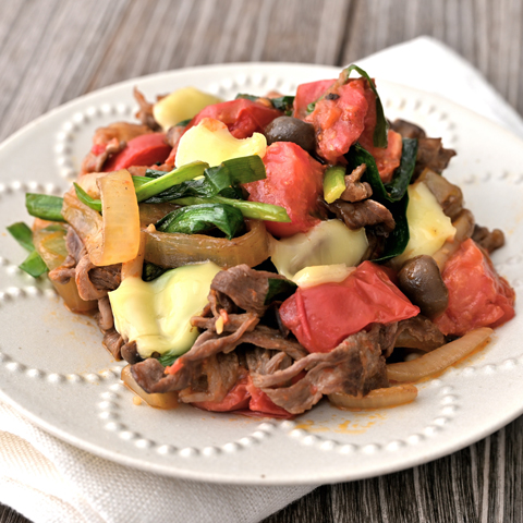 切れてるチーズのピリッと辛いプルコギ風～適塩～