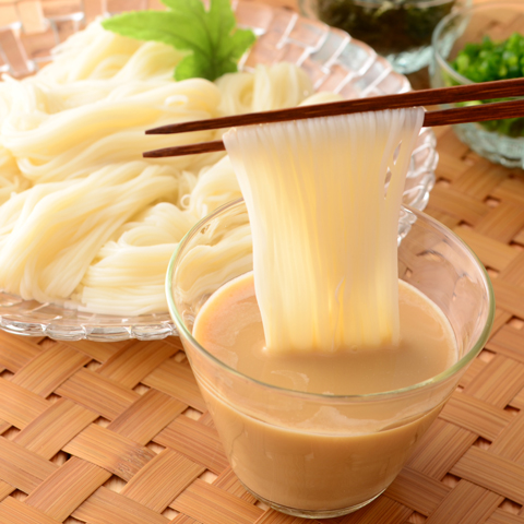 そうめん　ミルク生活めんつゆ