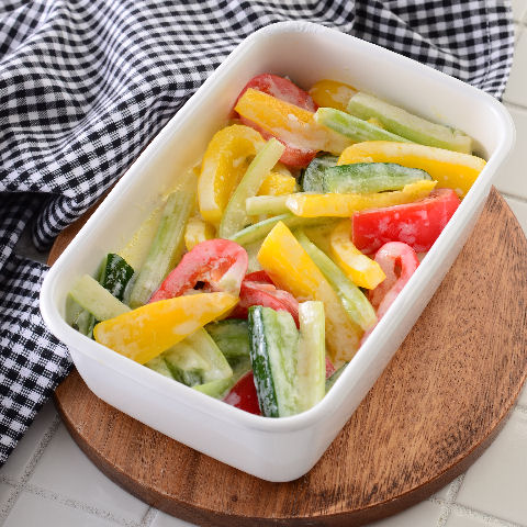 ビヒダスdeさっぱりヨーグルトマリネ