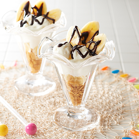 ふわとろマシュマロの爽やかヨーグルトパフェ