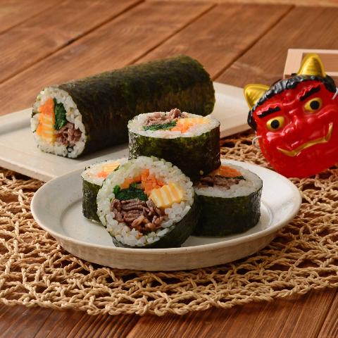 3層チーズの贅沢キンパ～韓国風のり巻き～