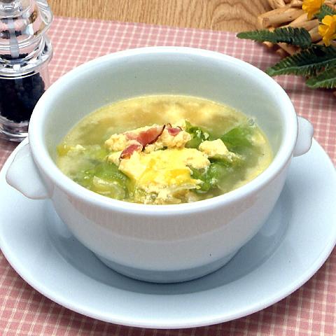 ヨーグルトのかき玉スープ