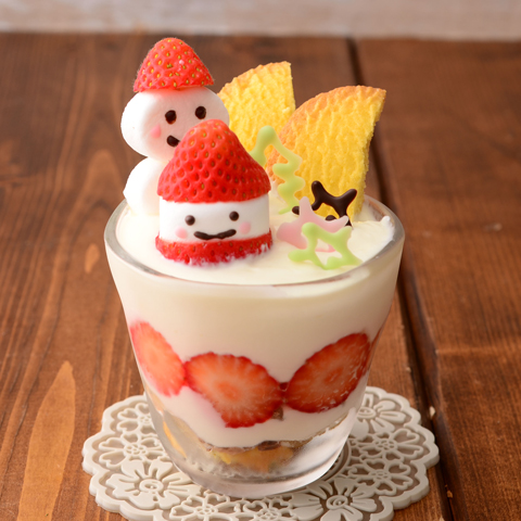 フィラクリームチーズのパフェ☆